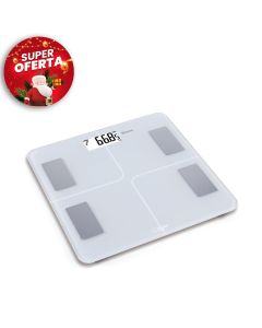 Bascula Con Conectividad Smartphone - Hasta 180 Kg