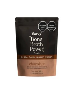 Bone broth power chocolate polvo bolsa (doypack) x 560 g