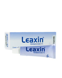Leaxin 0.1 % 15g mometasona furoato crema