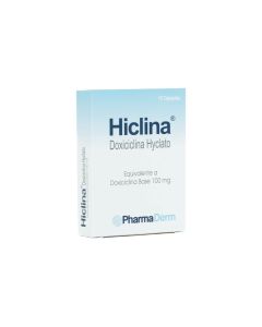 Hiclina hoxiciclina tableta 100mg Pharmaderm