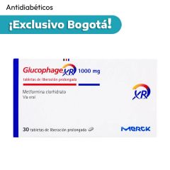 Glucophage Xr 1000 mg Caja x 30