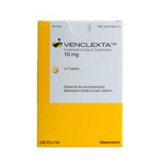 Venclexta Venetoclax 10 mg caja con 14 Tab Rec