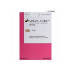Venclexta Venetoclax 50 mg caja con 7 Tab Rec