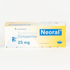 Sandimmun neoral  25 mg/50 tab