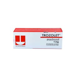 COMPRAR TROZOLET 1 mg  CAJA x 28 TABLETAS RECUBIERTAS