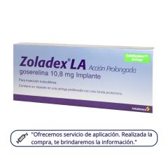 ZOLADEX LA DEPOT 10.8 MG SOLUCIÓN INYECTABLE