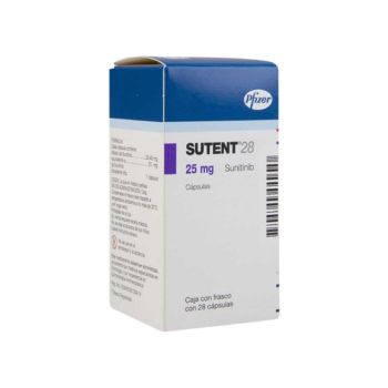 Sutent 25mg x 28 capsulas