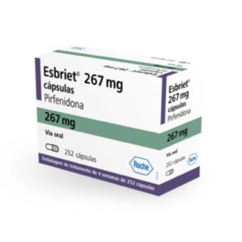 Esbriet 267 mg caja con 252 tabletas