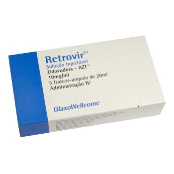 Retrovir 5 viales 10mg/ml 5x20ml r6
