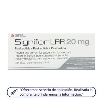 Signifor Lar Solución Inyectable Caja X 1 Vial