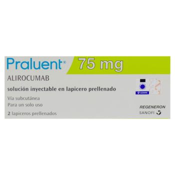 Praluent Caja 75 Mg/1 Ml Caja X 2 Inyectables 