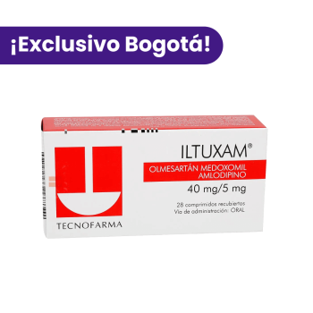 Iltuxam 40 + 5 mg caja x 28