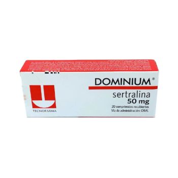 Dominium tableta recubierta 50 mg caja x 20