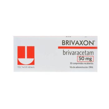 Brivaxon tableta recubierta 50 mg caja x 30