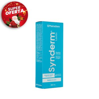 Synderm loción limpiador suave 280ml Pharmaderm