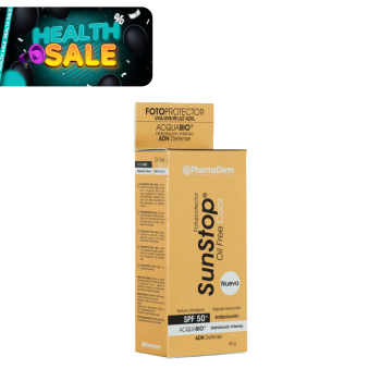 Sunstop oil free 50+ 55g protector solar Pharmaderm