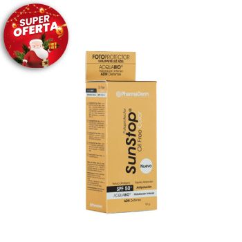 Sunstop oil free 50+ 55g protector solar Pharmaderm