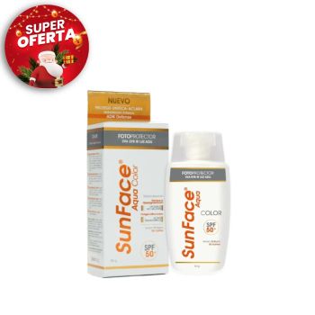Sunface aqua color spf50+ x 55 gr