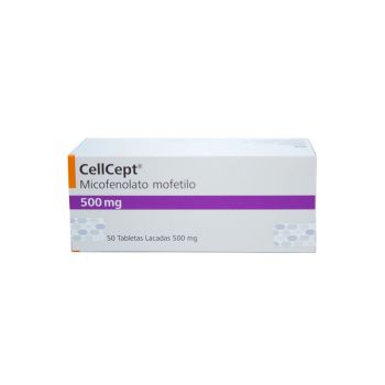 Cellcept 500 mg caja x 50 tabletas