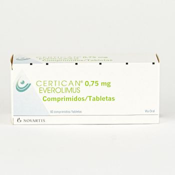 Certican tableta  0.75 mg/60 tab