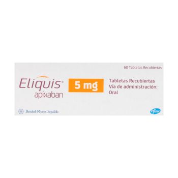 Eliquis 5mg  Caja Con 60 Tabletas