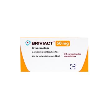 Briviact Tableta Recubierta  50 Mg/28 Tab