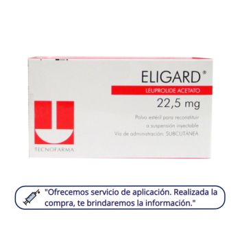 Eligard 22,5 mg Acetato leuprolide Jeringa Prellenada