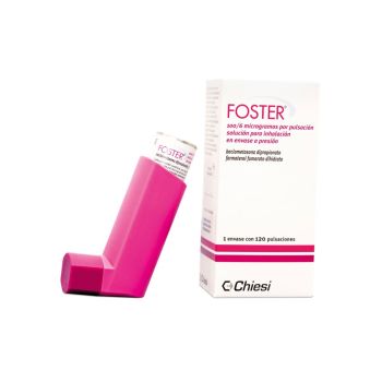 Foster 100/6 mcg solucion para inhalacion 