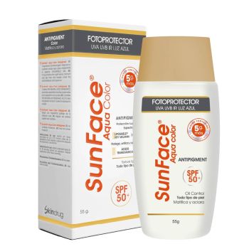 Sunface aqua color spf50+ x 55 gr