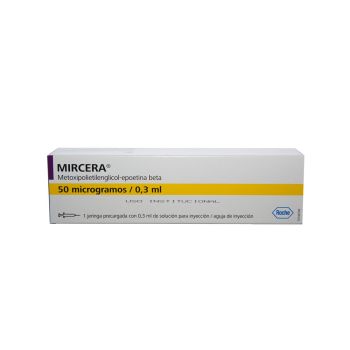 Mircera 50 mcg 0.3 ml jpc x 1