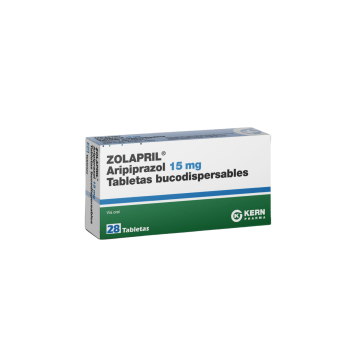 Zolapril 15mg  Caja Con 28 Tabletas Bucodispersables