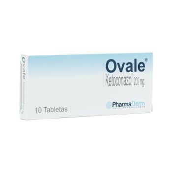 Ovale ketoconazol tableta 200 Mg caja x10