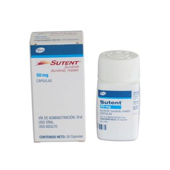 Sutent 50mg x 28 capsulas