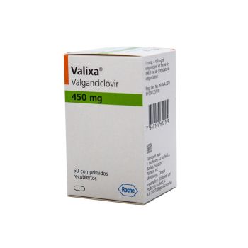 Valixa 450 mg x 60 tabletas