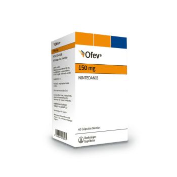 Ofev 150mg caja con 60 cápsulas