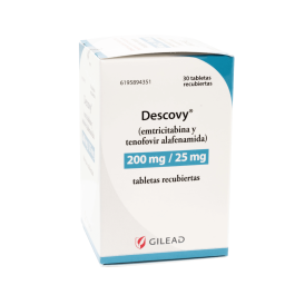 Descovy® 200mg/ 25mg Frasco Con 30 Tabletas
