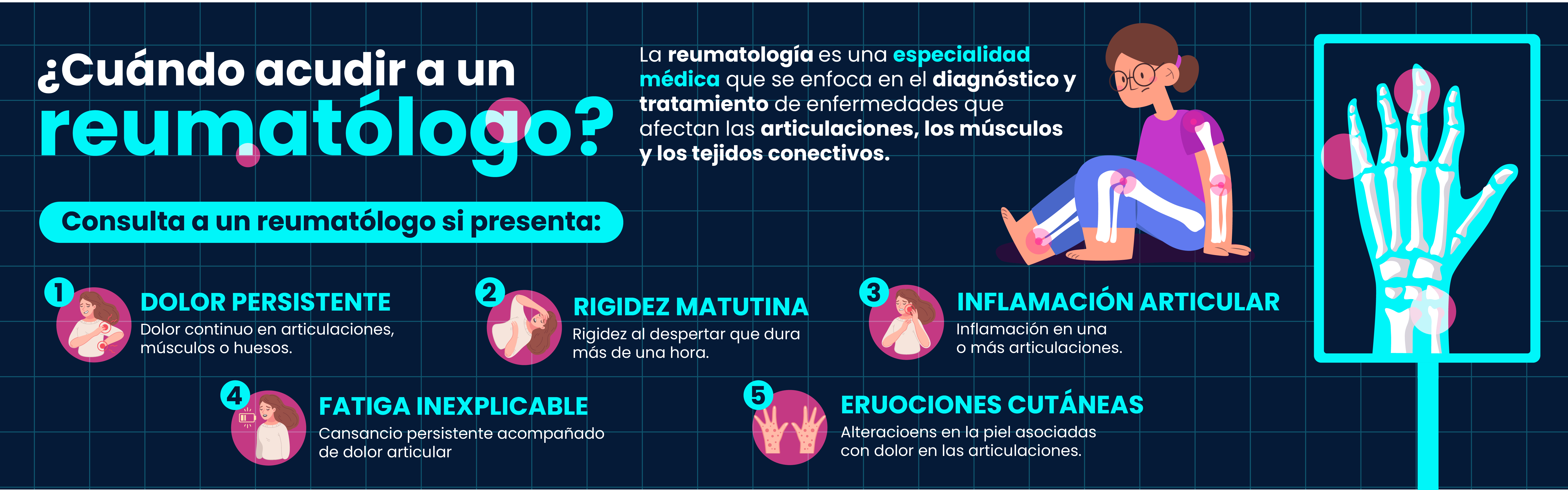 Reumatología: conociendo la especialidad y sus tratamientos